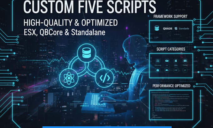 create quality custom fivem scripts