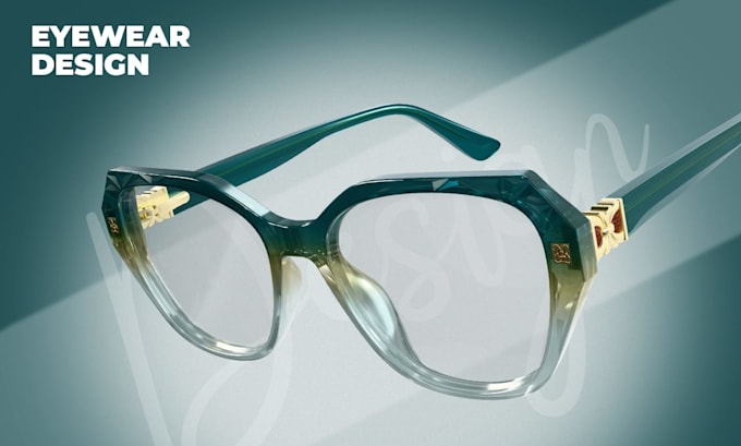 create custom 3d eyewear models for glasses and sunglasses