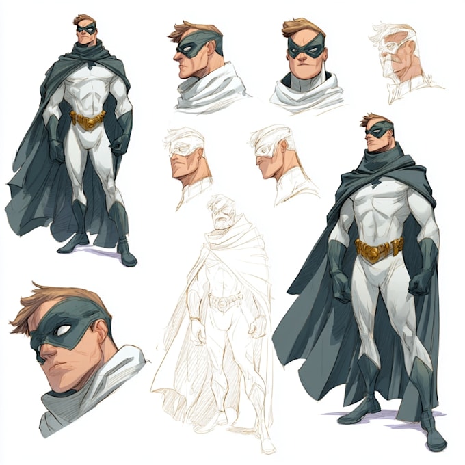 Do comic book illustration, comic graphic novel comic strip comic ...