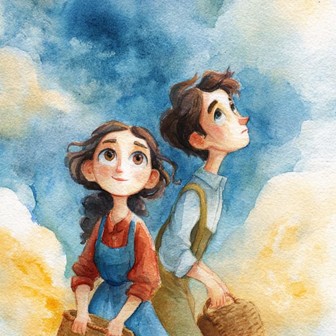 illustrate whimsical and professional children books