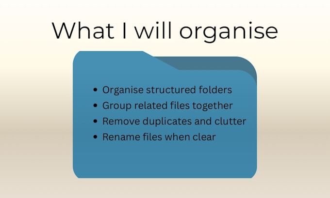 organise your google drive files