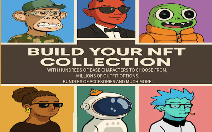 create nft character art