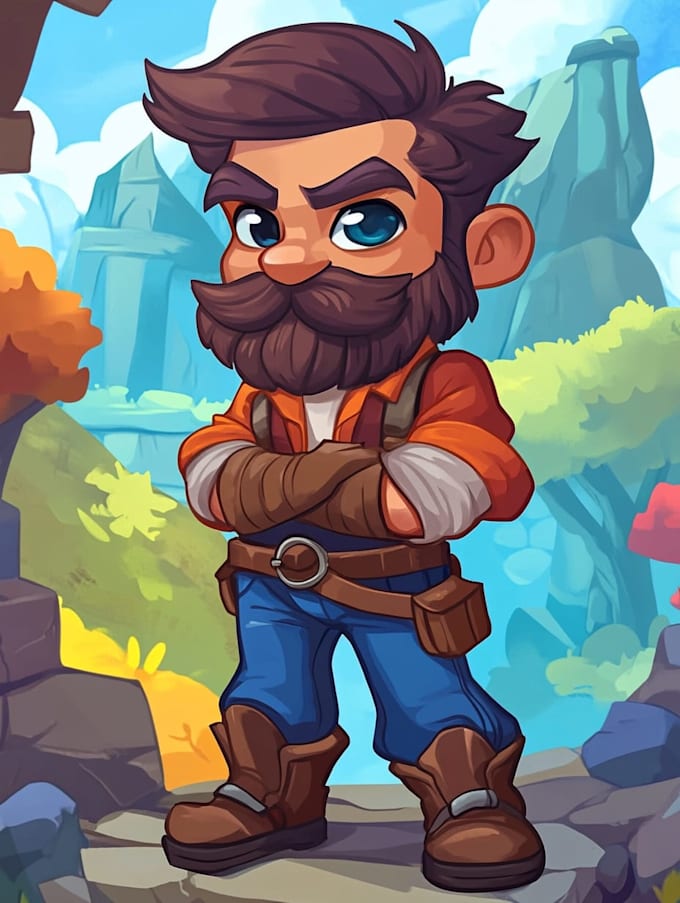design 2d game character sprite sheets and games
