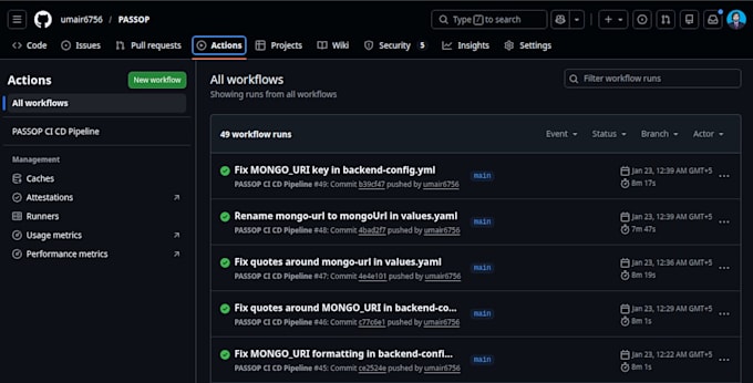 do git github actions gitlab kubernetes cicd pipeline devops aws cloud