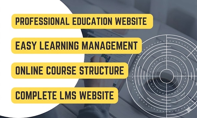 be wordpress expert for your lms website, educational website, or online courses