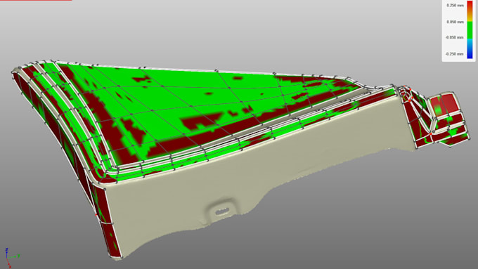 redesign scan file to editable step file