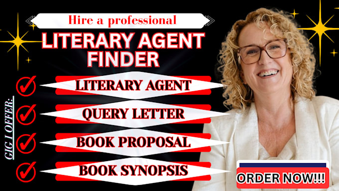 write book proposal and submit to verified literary agents
