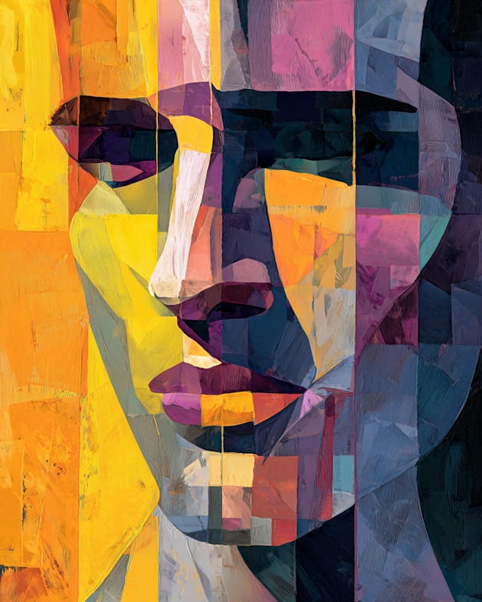 create stunning abstract illustrations for brands, posters