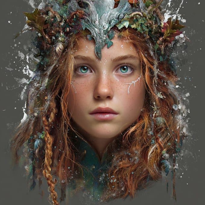 illustrate you a fantasy character, portrait