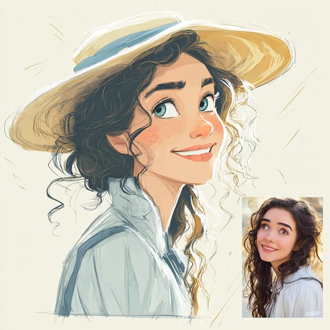 custom disney portraits turn yourself into a magical