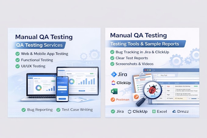 manual and automation QA testing for web and mobile apps
