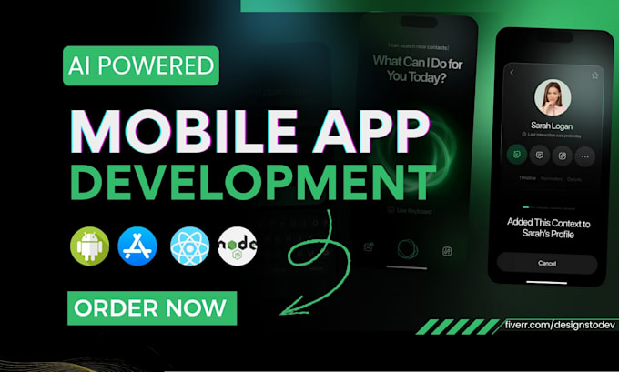 ai mobile app development ai chatbot ios app creation flutter app development