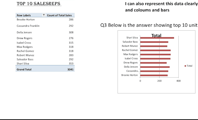 do data enrty cleaning and analysing
