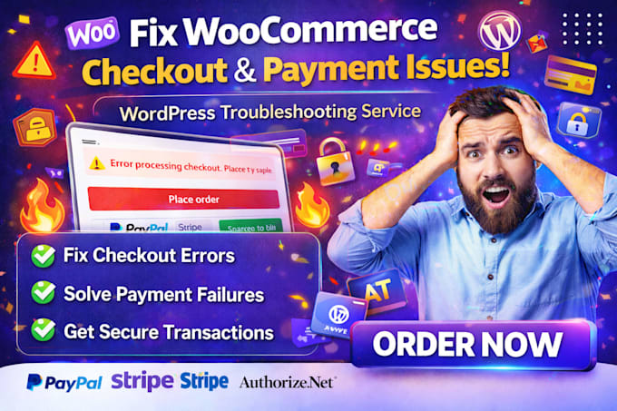 fix woocommerce bugs errors checkout payment problems