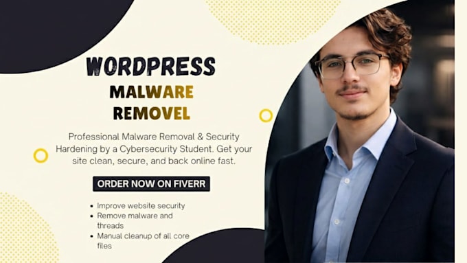 professionally remove malware and fix hacked wordpress site