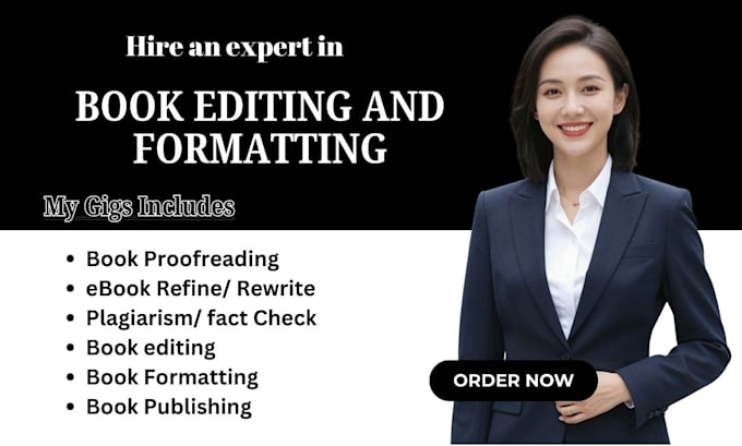 expertly structure edit, line edit and proofread ebook, worksheet, novel