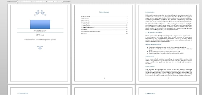 create a clear documentation for your project