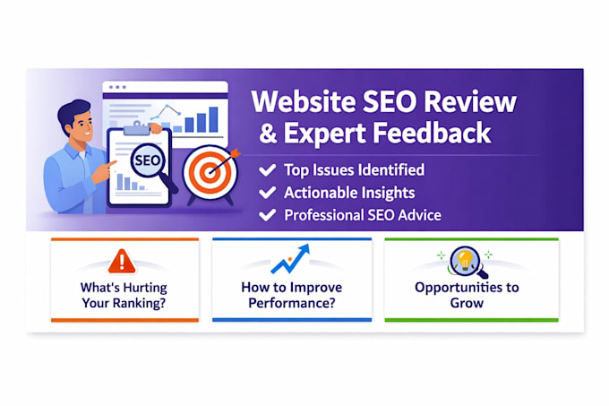 review your website SEO and give expert feedback