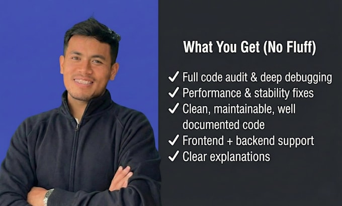 review, fix and upgrade vibe coding websites