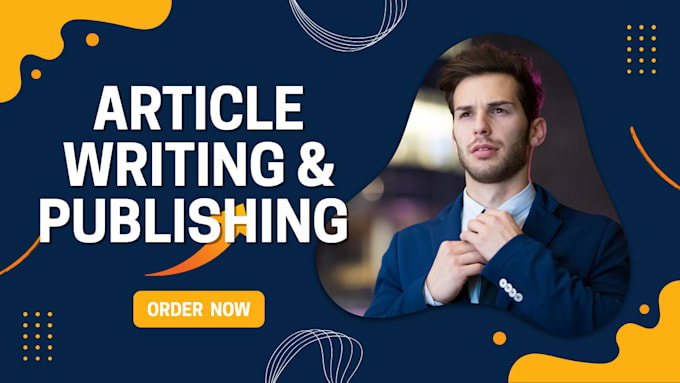 write and publish your article
