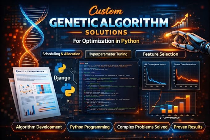 solve optimization problems using genetic algorithms in python