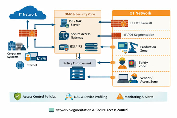 be your network and security engineer