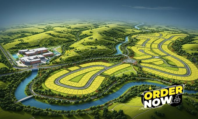 3d cad site plans subdivision visualization terrain modeling