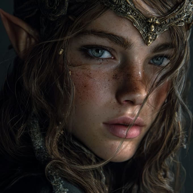 do realistic or fantasy portrait