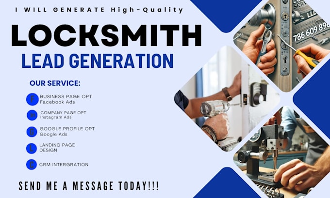 generate exclusive locksmith leads, locksmith facebook ads, google ads video ads