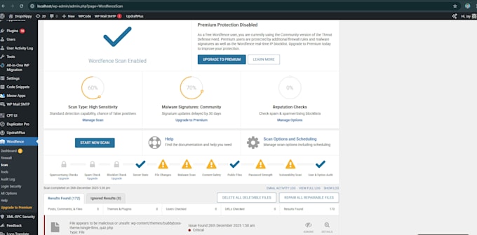 fix wordpress error, fix wordpress issues and wordpress bug fix