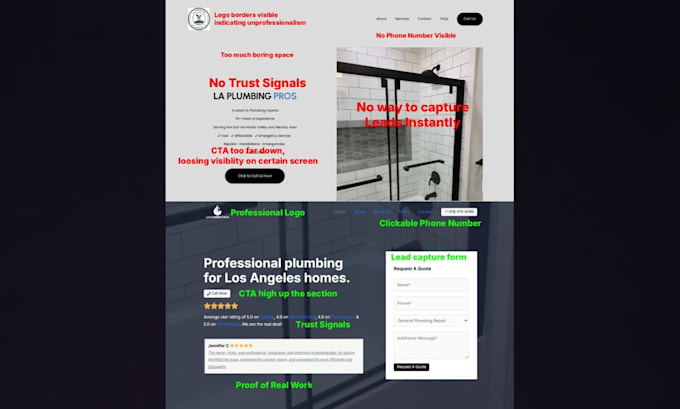 redesign your flooring service website for high conversion