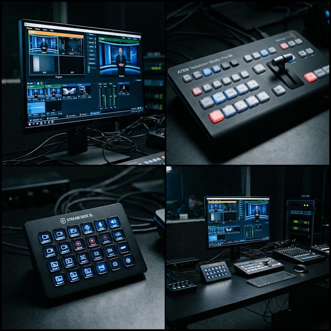provide professional live streaming and broadcast setup