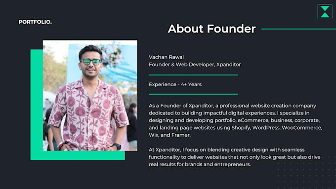 design and develop a professional wordpress or shopify website for your business