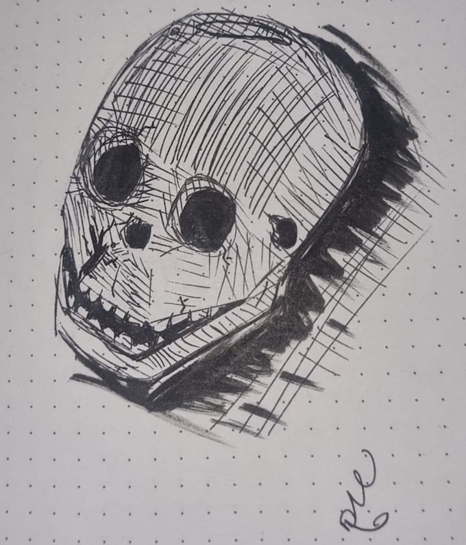 create custom hand drawn art for you