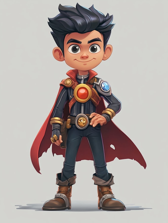 Do 2d character design, 2d game character, concept by Jenifferrandal ...