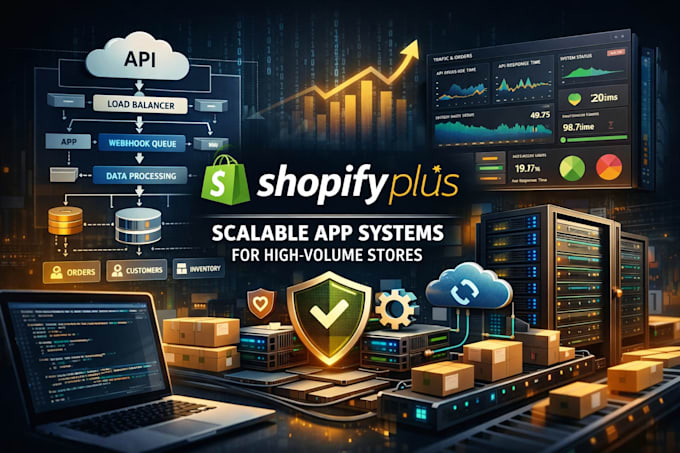 build scalable shopify app systems for shopify plus stores