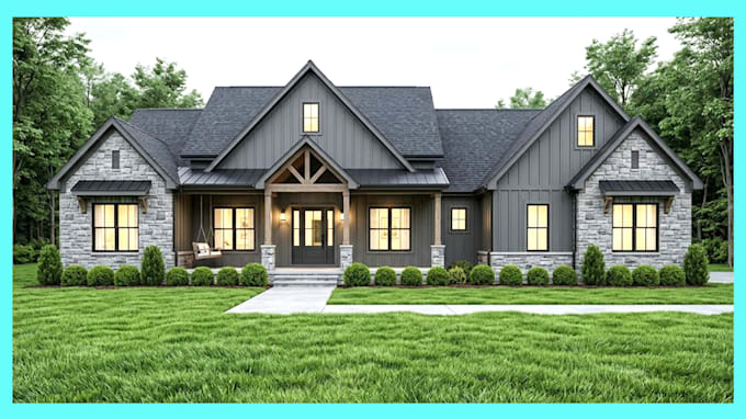 do exterior design 3d modeling and commercial architectural 3d rendering