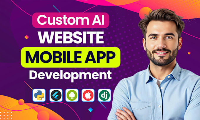 develop ai website, ai chatbot, ai web application