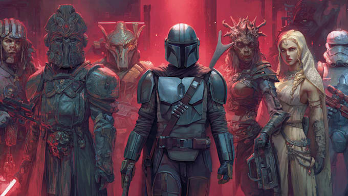 design your sci fi and star wars character