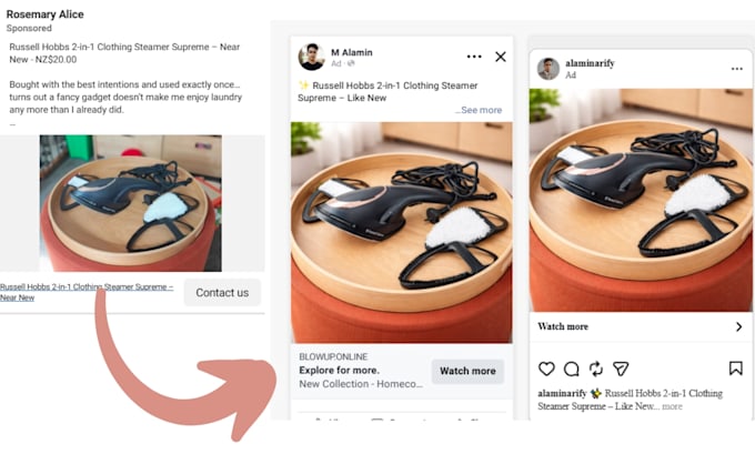be your instagram ads and facebook ads specialist, shopify store, ecommerce ads