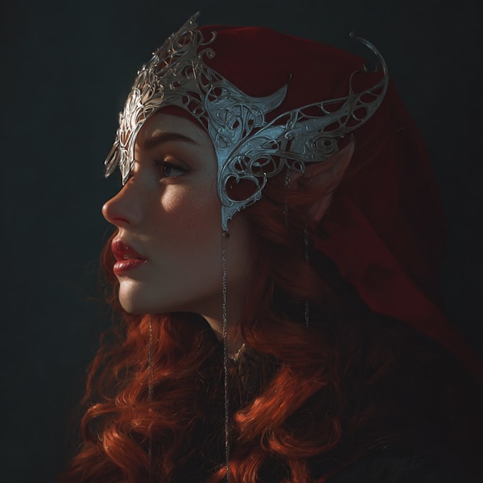 do realistic or fantasy portrait