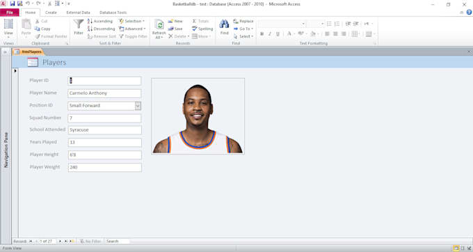 designing Microsoft Access databases