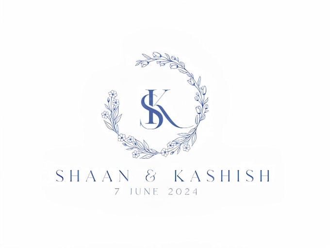 design wedding logo, wedding monogram and initials