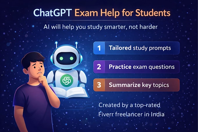 create custom chatgpt prompts to help students study smarter