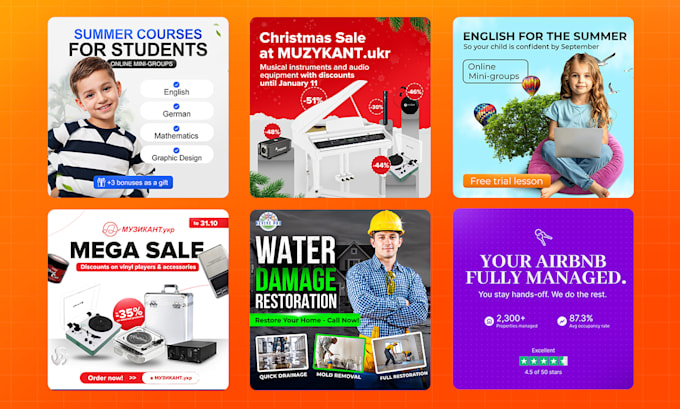 design high converting social media ad creatives