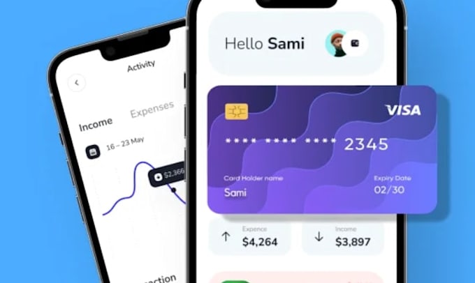 develop fintech app, neobank app, loan app, digital banking app