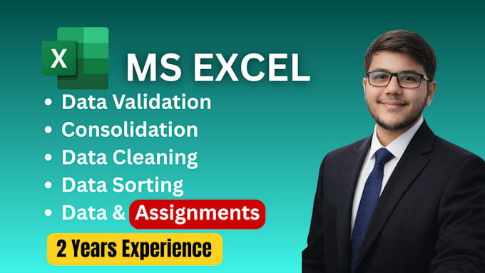 professionally do your task in ms office as expert