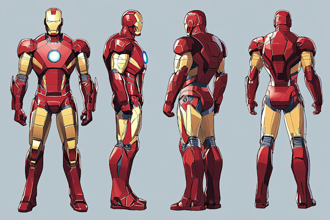 create an amazing superhero or fantasy comic illustration