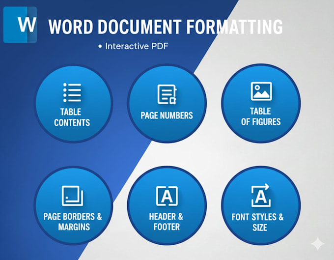 create clickable table of content, page numbering in ms word
