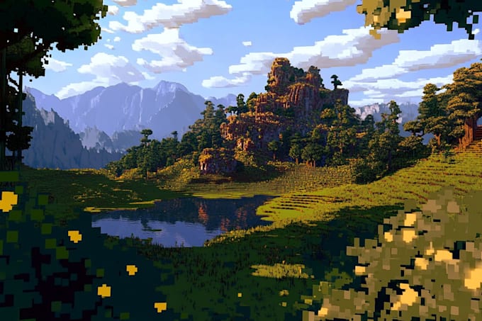 do a creative photorealistic environmental concept art